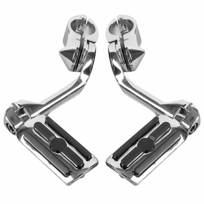 Engine Guard Crash Bar Footpegs for Harley Softail Fatboy (2000-2017)