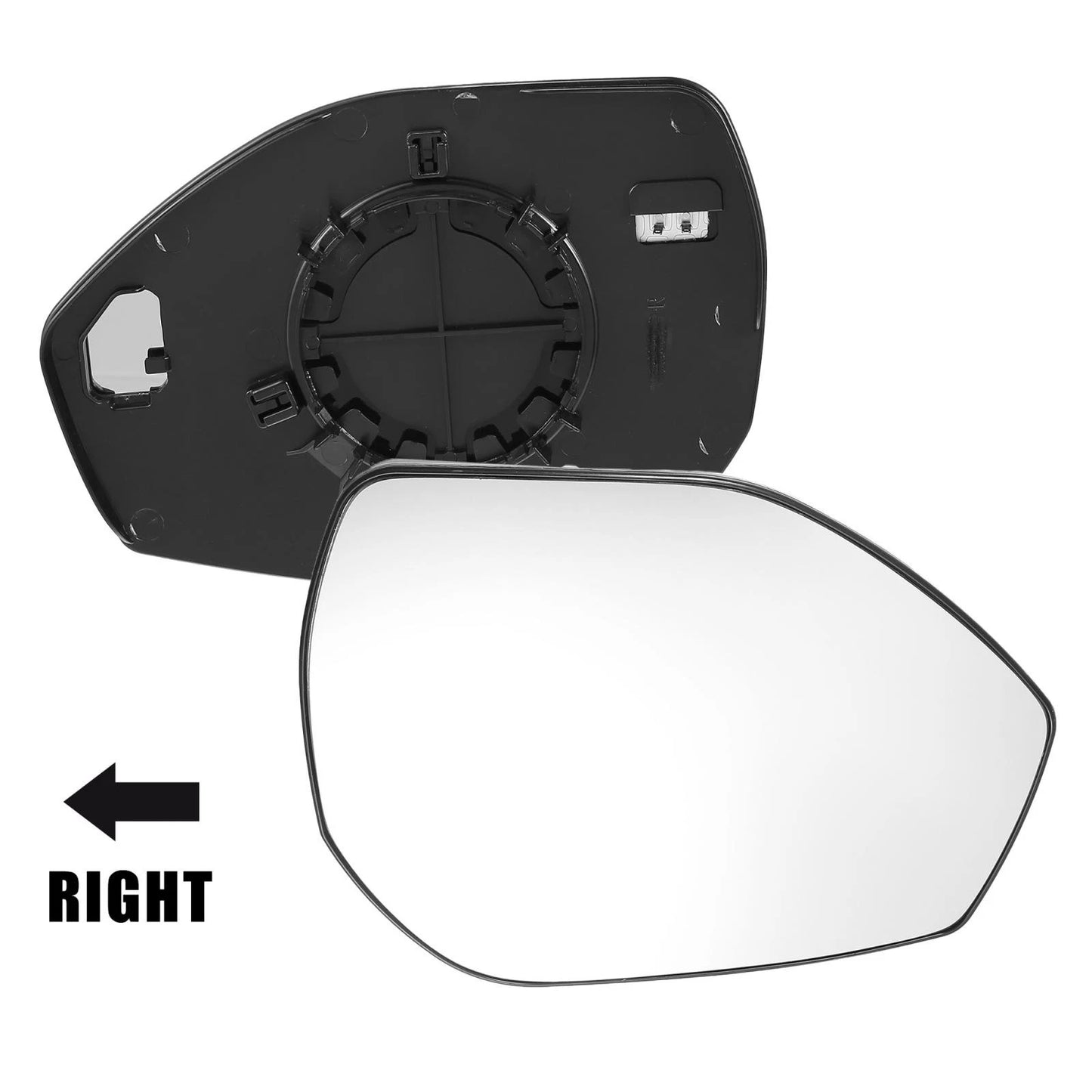Heated Right Passenger Side Mirror Glass for Ford Explorer (2020-2022)