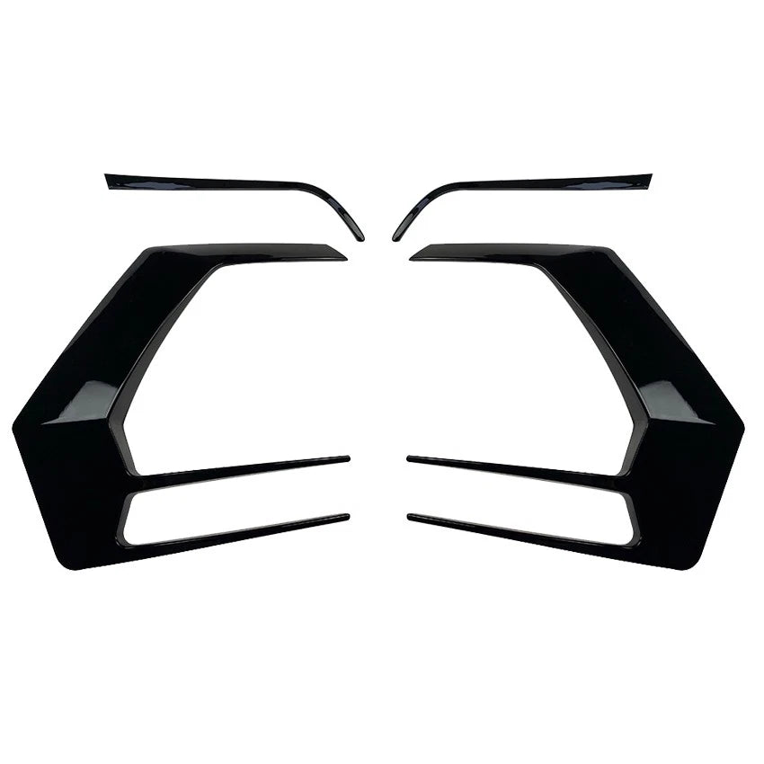 Black Rear Taillight Cover Trim for Golf MK7.5 Hatchback (2017–2020)