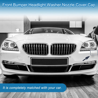Front Left Bumper Headlight Washer Nozzle Cover for BMW 640i xDrive (2012-2017)