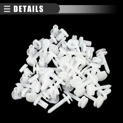 30 Pcs Car Door Trim Panel Push Clips Retainer for Chevrolet C2500