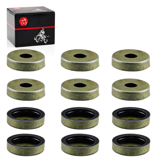 12x A Arm Dust Cover Seal Caps Kit for Yamaha YFZ450 YFZ 450 (2004–2013)
