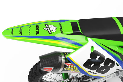 Custom Sticker Kit Delta Style for Kawasaki KX 65