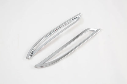 Chrome Rear Fog Light Lamp Cover Trim for Tesla Model Y (2020-2023) 2 x