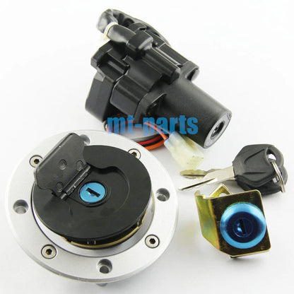Ignition Key Switch & Fuel Tank Cap Set for Suzuki GSX1300R Hayabusa (2001-2007)