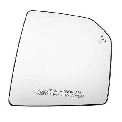 Right Rear View Mirror Glass with Blind Spot for Ford F-150 (2015-2020)