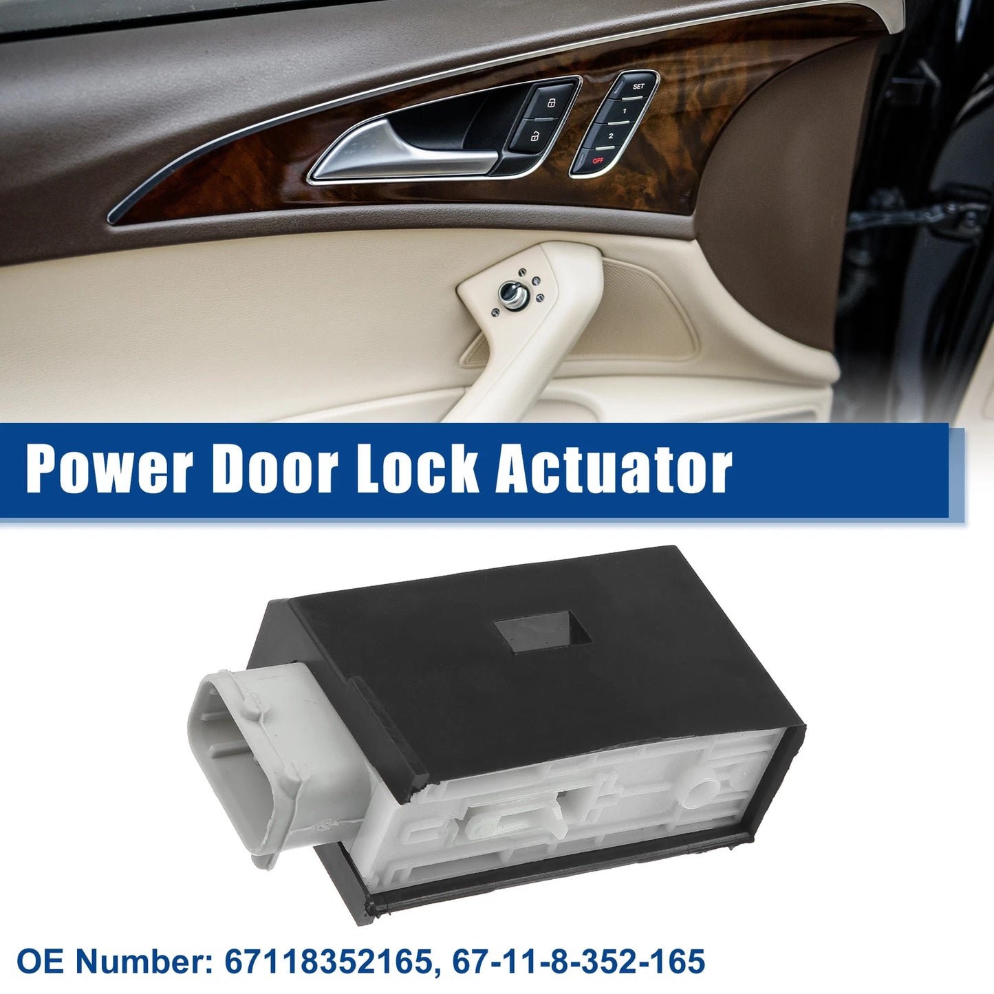 Front Left Door Lock Latch Actuator for BMW 525i (2001-2007)