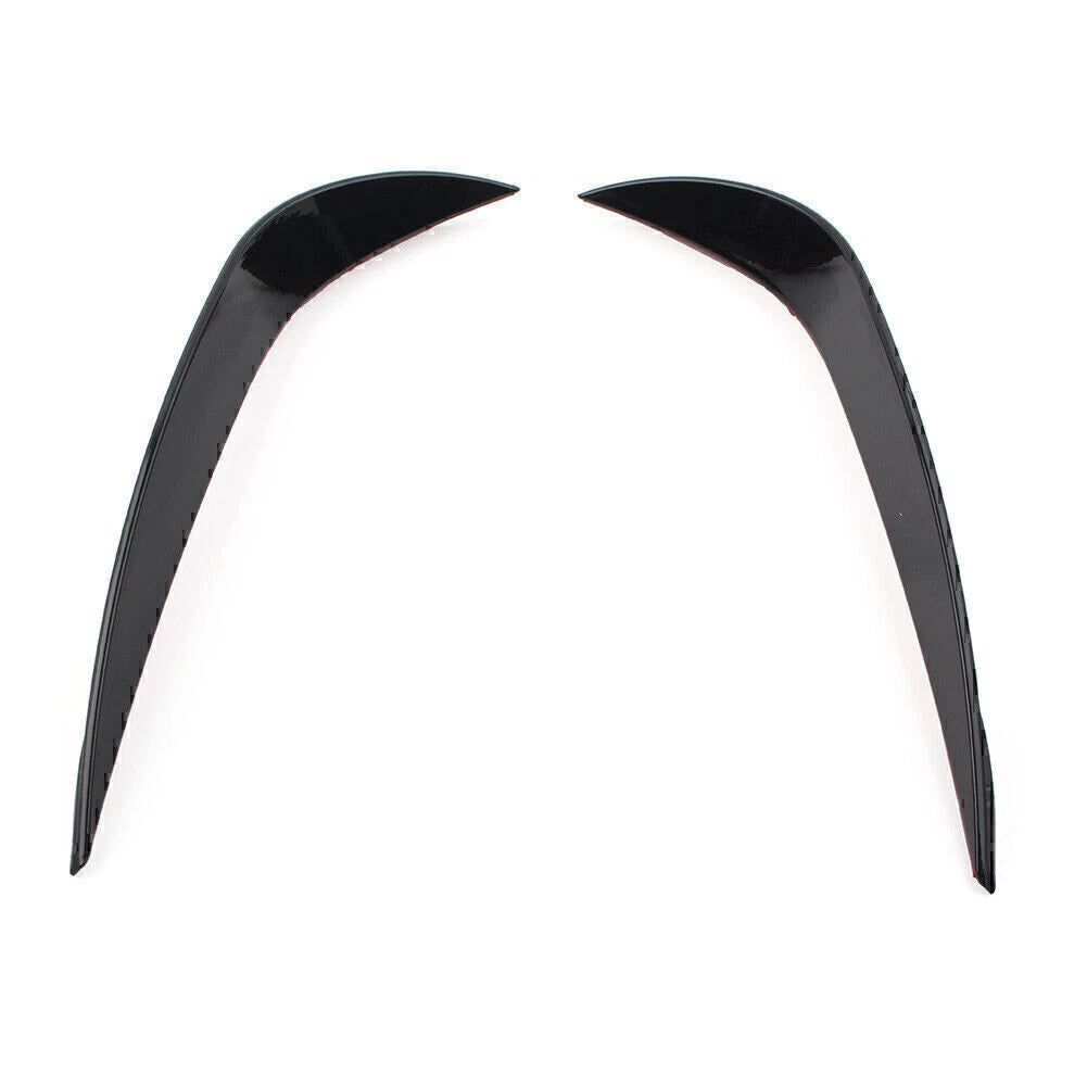 Glossy Black Front Bumper Side Air Vent Trim for VW Golf 6 MK6 GTD (2008-2013)