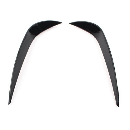 Glossy Black Front Bumper Side Air Vent Trim for VW Golf 6 MK6 GTD (2008-2013)