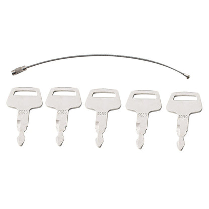 5 x Ignition Keys for IHI Excavator Heavy Equipment