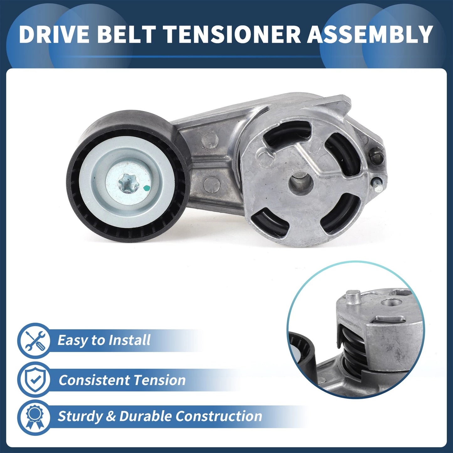 Belt Tensioner for BMW 3 Series (2012-2016) - Metal 1 Pcs