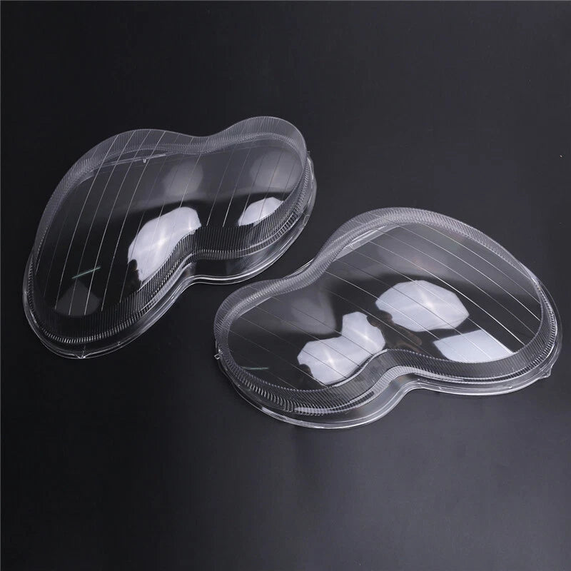 Headlight Lens Cover Replacement for Mercedes Benz C-Class W203 (2001-2007)