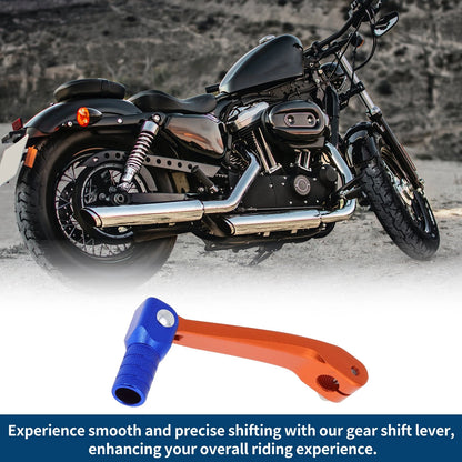 Folding Shifter Lever for Honda CRF150F (2003-2017) Orange Blue