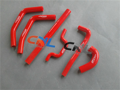Red Silicone Radiator Hose for Kawasaki KXF250 KX250F (2009-2014)