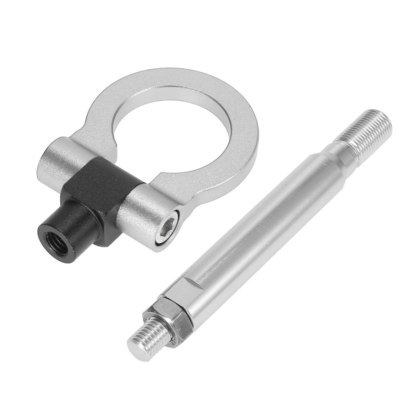 Silver Tone Front Bumper Tow Hook Screw for Subaru Impreza WRX (2002-2007)