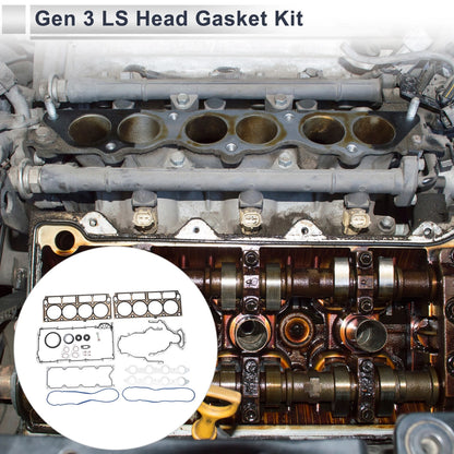 Gen 3 LS Head Gasket Kit 4.8L 5.3L 5.7L for GM Chevy LS1 LS6 LQ4 LQ9 1 Set