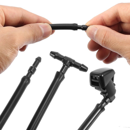Windshield Washer Nozzles Kit for Ford F250 F350 F450 F550 (2005-2016)