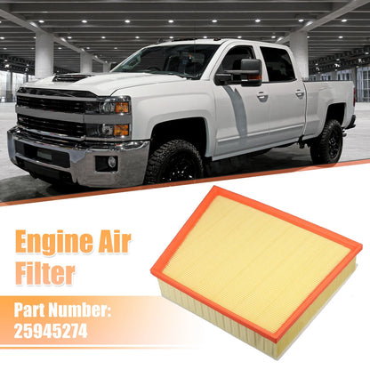 Engine Air Filter for Chevrolet Silverado & GMC Sierra 6.6L (2011-2016)