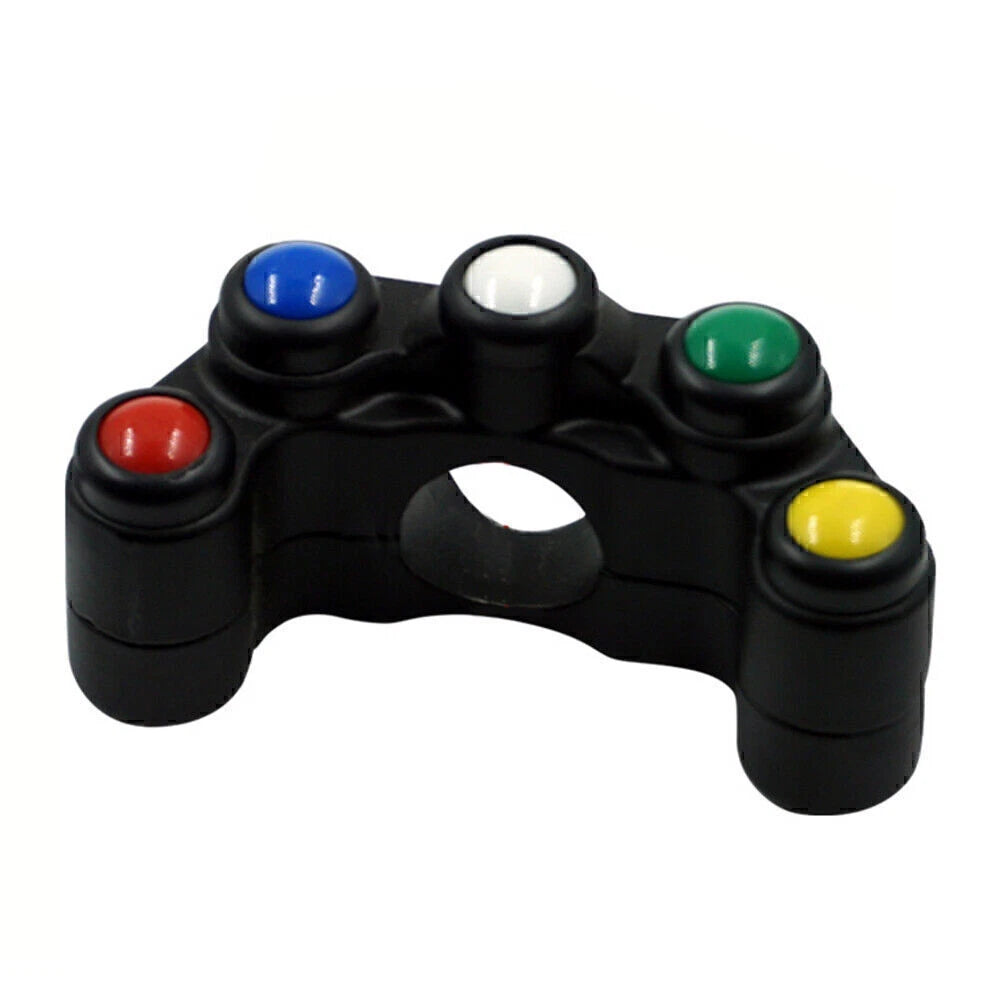 Universal 5 x Button Handlebar Switch for Motorcycle - 22mm (No Year)