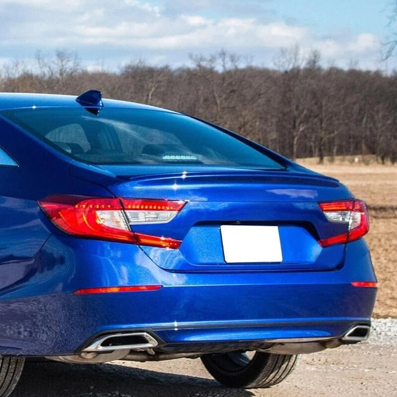 Red Lens Rear Bumper Reflector Light Trims for Honda Accord (2018-2022) 2 x