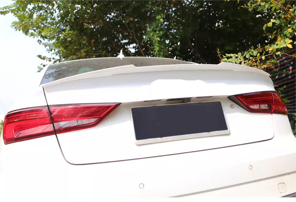 Rear V Style Spoiler Wing for Audi A3 S3 RS3 Sedan (2014-2020)
