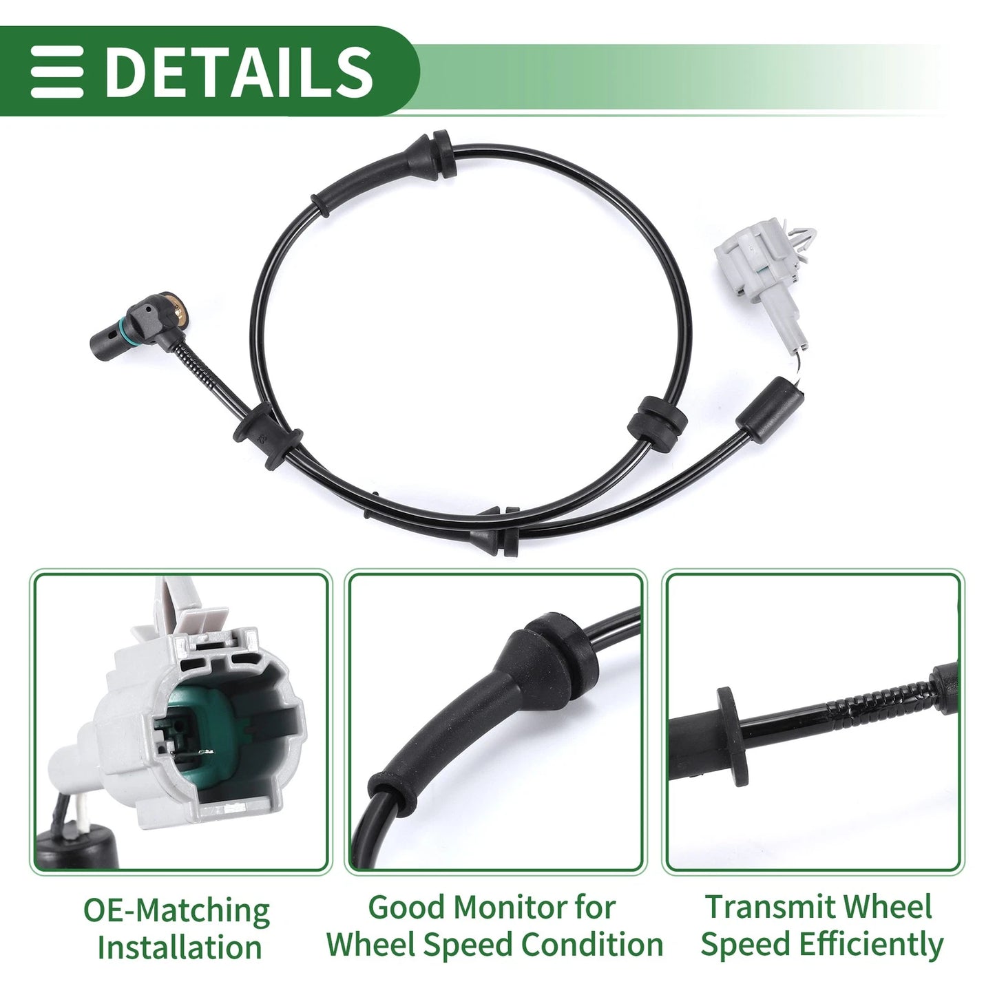 ABS Wheel Speed Sensor for Infiniti QX56 Front