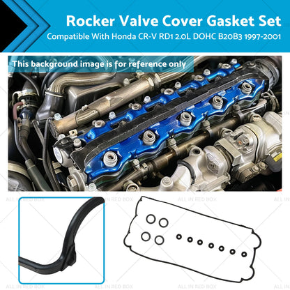Rocker Tappet Valve Cover Gasket Set for Honda CR-V RD1 (1997-2001)