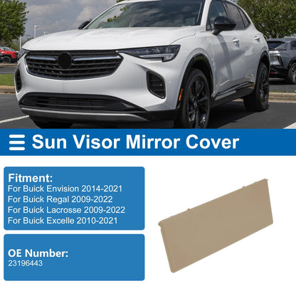 Sun Visor Mirror Cover Yellow for Buick Envision (2014–2021)