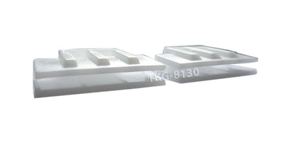 2 x Door Glass Window Track Clips for Nissan Frontier Navara D22 (1997-2003)