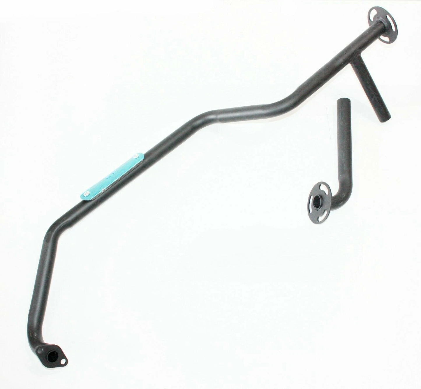 Black Alloy Twin Exhaust Pipe Mufflers for GY6 150cc Quad Bike ATV
