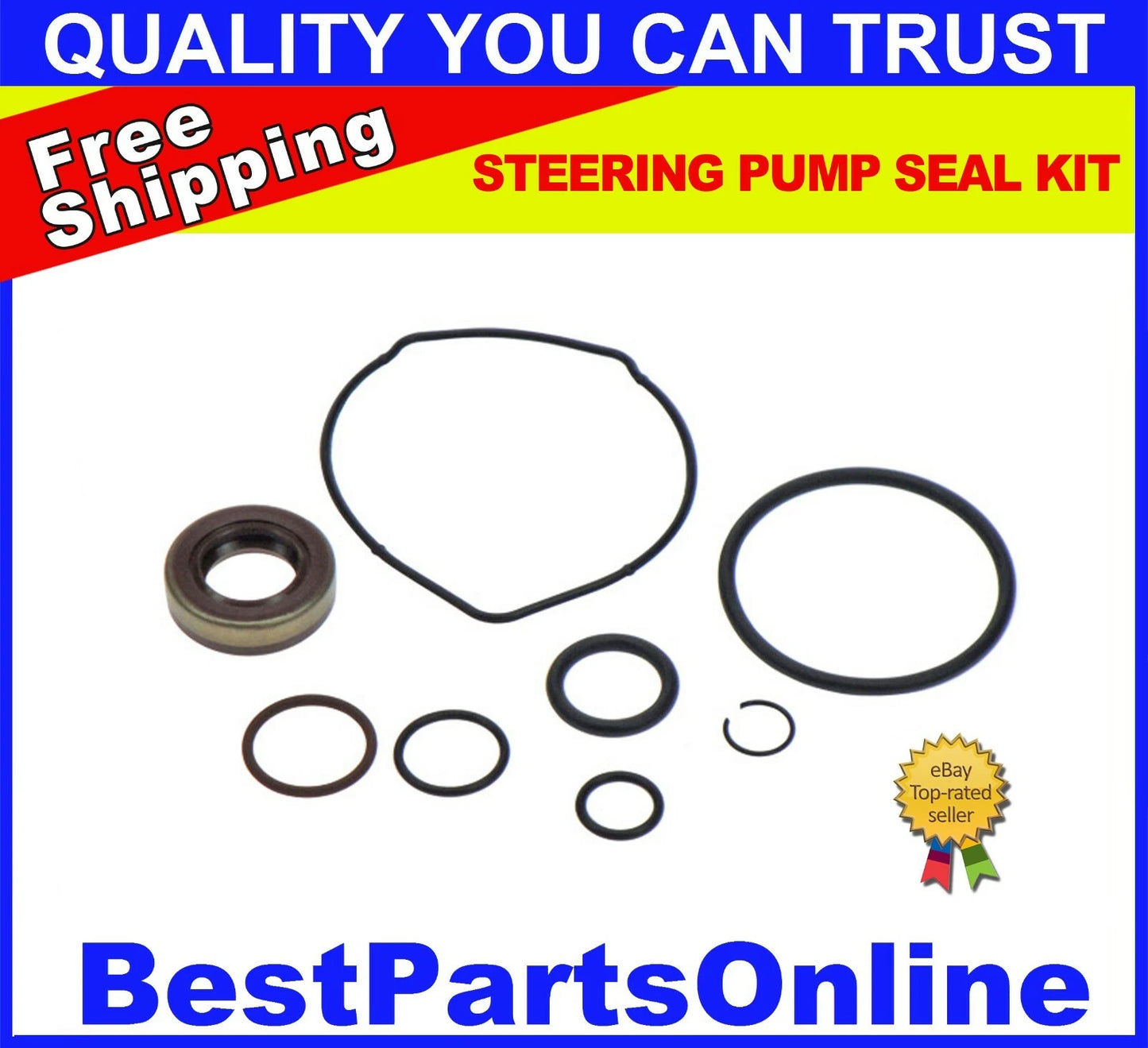 Power Steering Pump Seal Kit for Dodge Caravan (2001–2009)