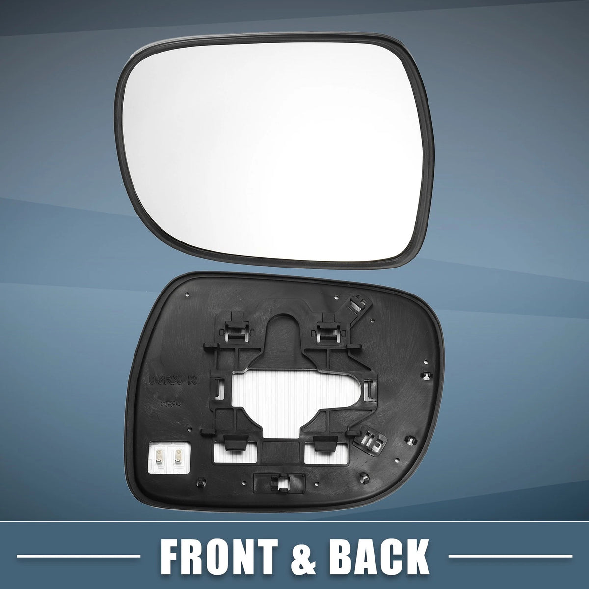 Heated Mirror Glass Right Side for Lexus RX330 RX350 RX400h (2004-2006)