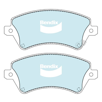 GCT Front Disc Brake Pads Set for Toyota Corolla ZZE122R (2001–2006)