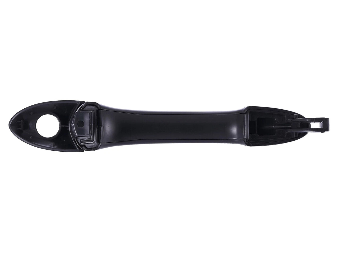 Front Right Outer Door Handle Black with Keyhole for Hyundai Sonata (2010-2014)