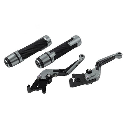 Titan Extendable Brake Clutch Levers Grips Set for BMW F900 F900R (2020-2023)