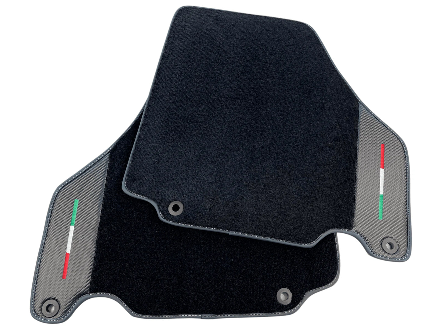 AutoWin Floor Mats for Ferrari 360 Modena 1999-2005 with Carbon Fiber