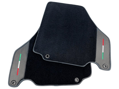 AutoWin Floor Mats for Ferrari 360 Modena 1999-2005 with Carbon Fiber
