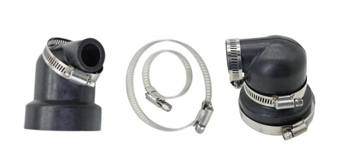 Heat Exchanger End Cap for Volvo Penta MD 2030 (2pcs)
