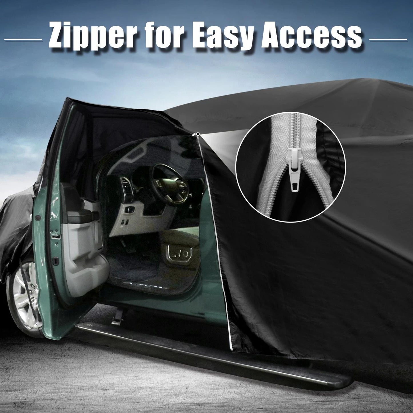 Pickup Truck Cover for Toyota Tacoma Extended Cab Crew Cab 2005-2021