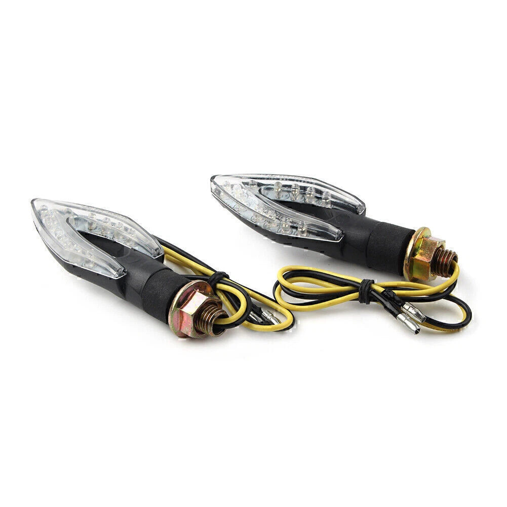 12V LED Turn Signal Lights for Harley Honda Yamaha Motorcycles