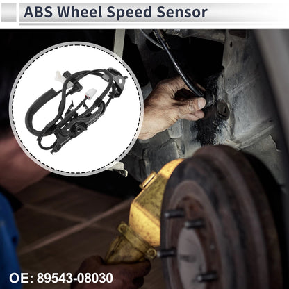 ABS Wheel Speed Sensor 1 Pc Wheel Speed Sensor for Toyota Sienna (2004–2010)