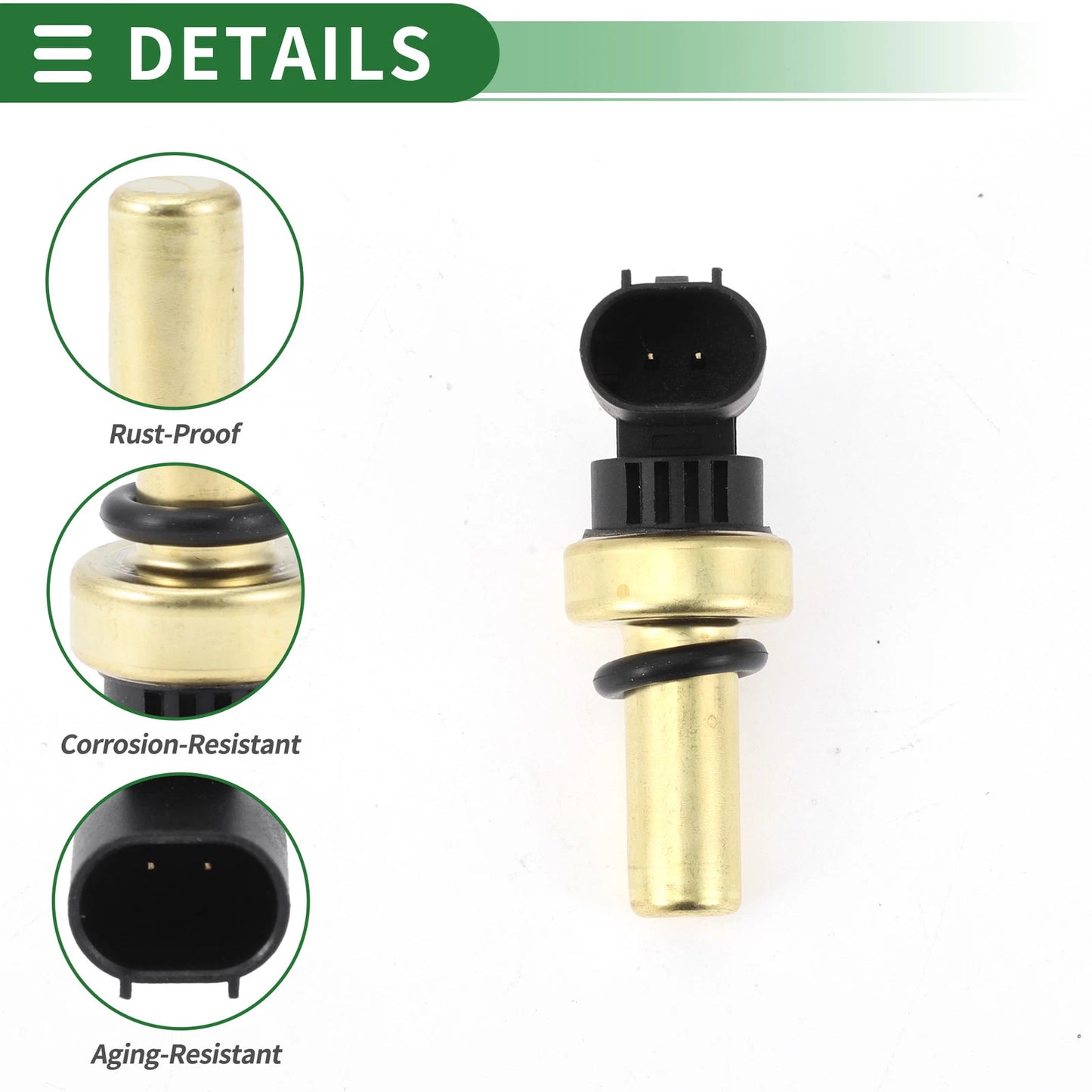 Engine Coolant Temperature Sensor for Chevrolet Bolt EV (2023-2023)