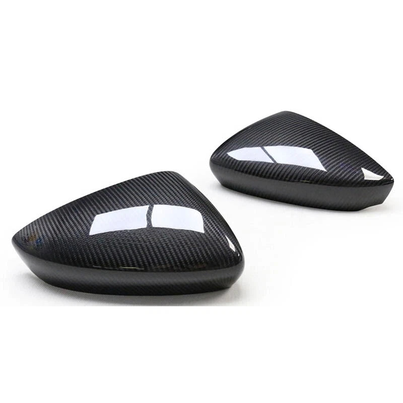 Dry Carbon Fiber Add-on Side Mirror Cover Caps for Mazda 3 Axela/CX-30 2020-2021
