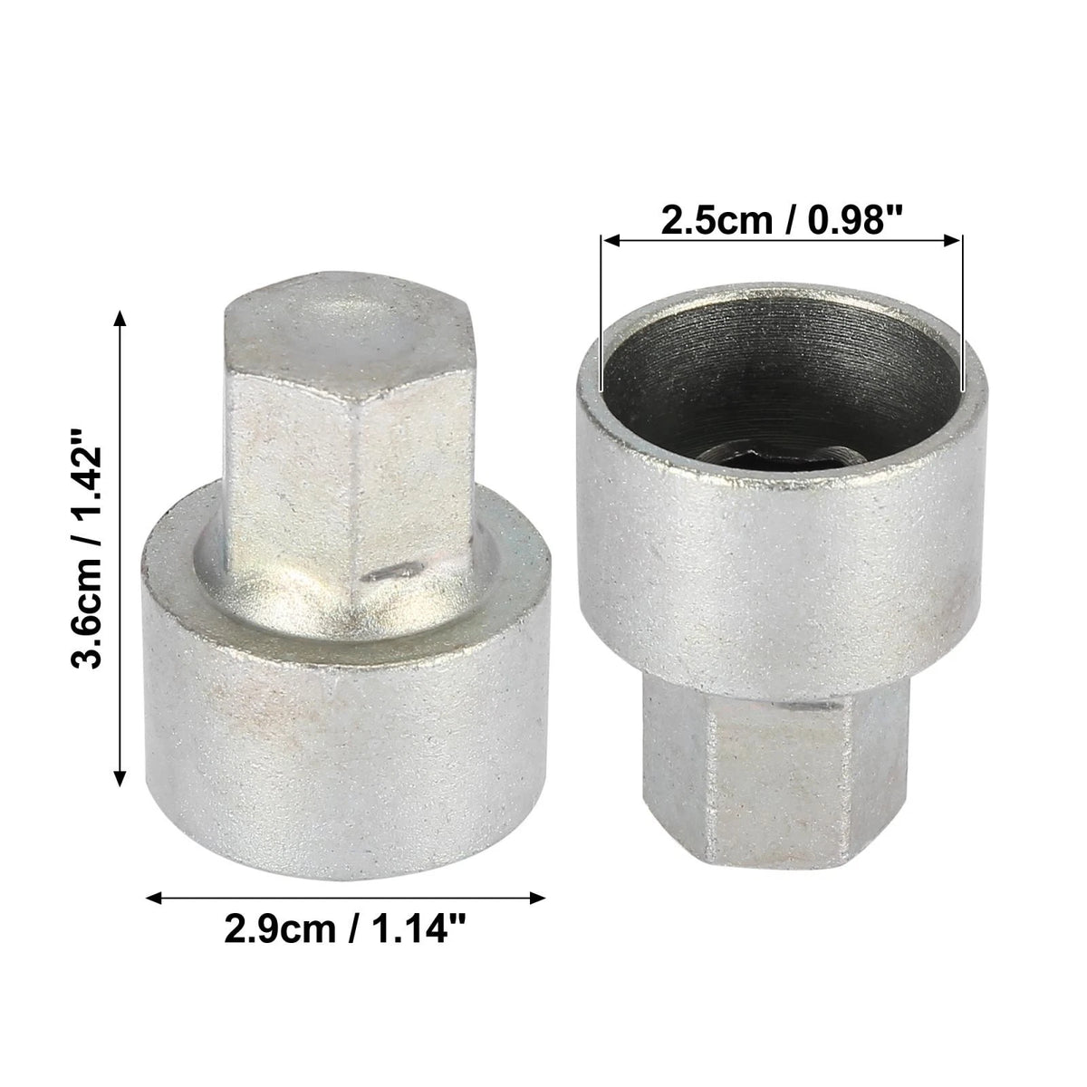 Wheel Lock Lug Nut Anti Theft Removal Key for BMW 3, 5 & 7 Series