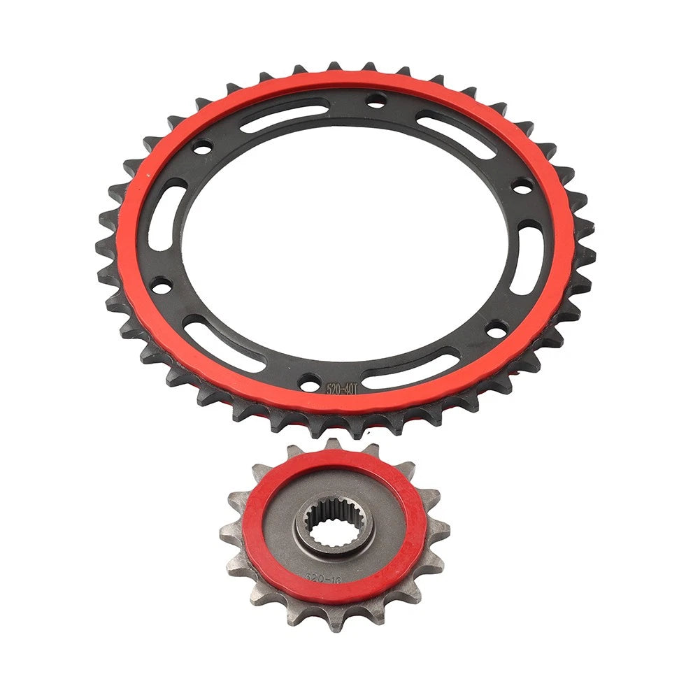 Front Rear Sprocket Kit 16T 40T for BMW G310GS G310R (2017-2023)