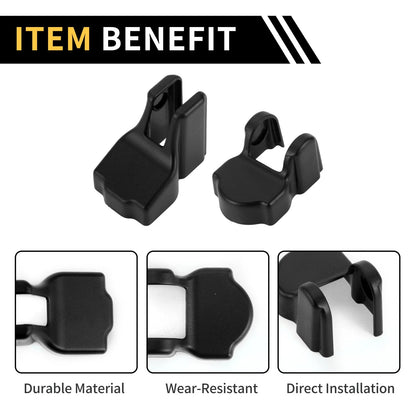 Door Limiting Cover Trim for Jeep Wrangler JL JLU (2018-2024) Black