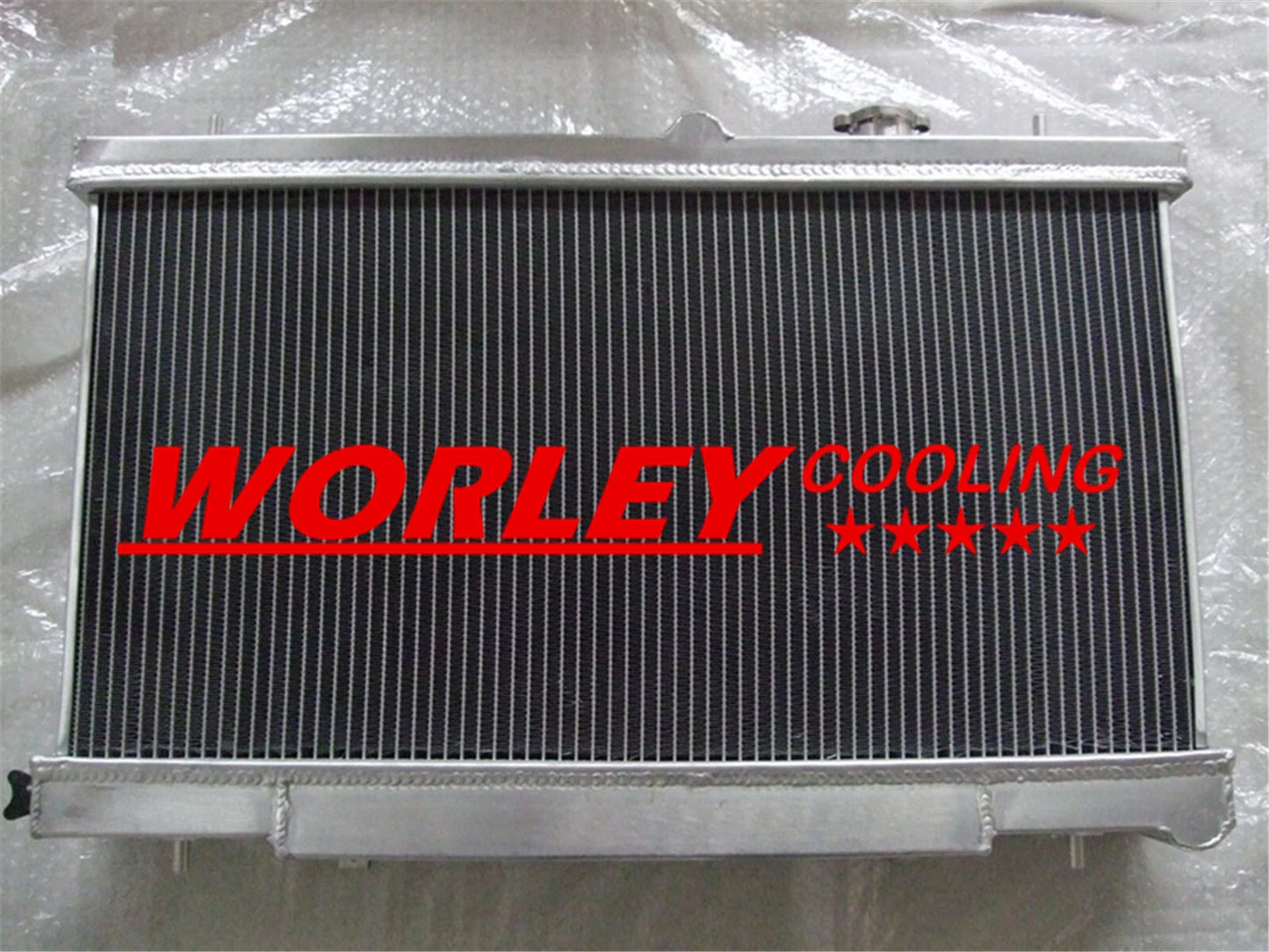 3 Row Aluminum Radiator for Subaru WRX/WRX STi 2.5L EJ25 H4 Turbo (2006-2007)