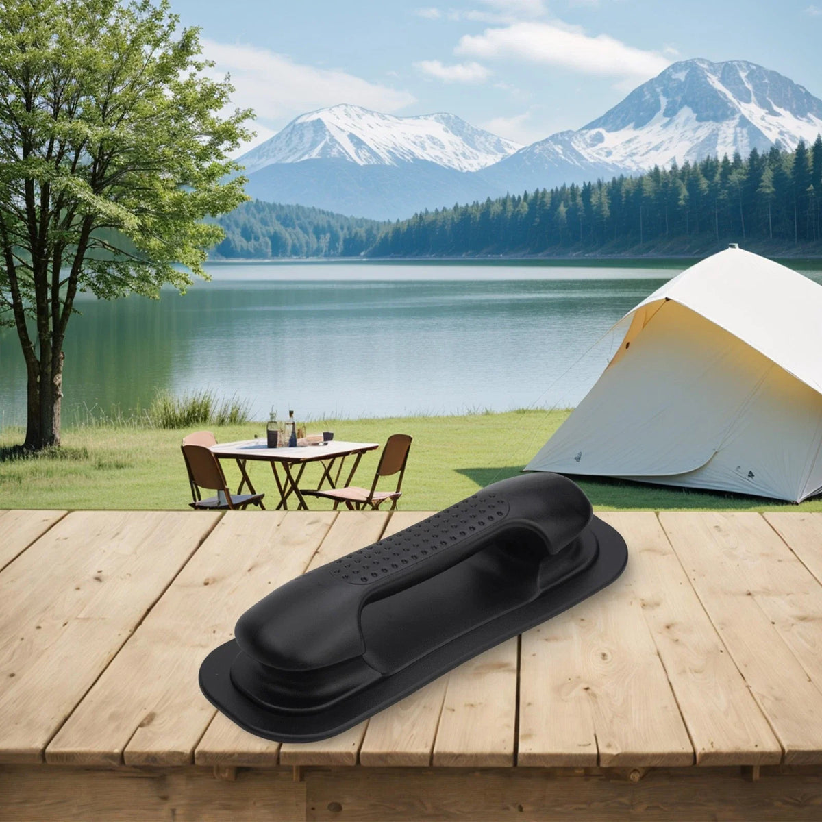 Practical Raft Dinghy Grab Handle Rail Side Mount PVC 24x9cm