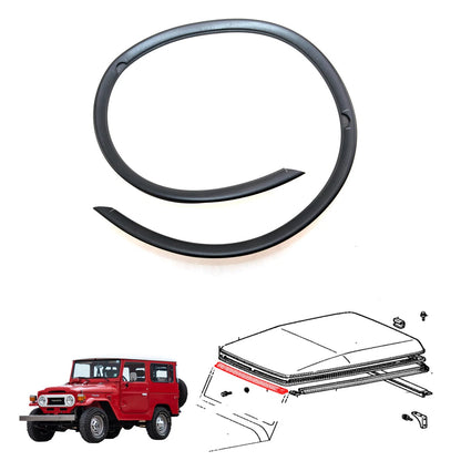 Front Roof Weatherstrip Seal for Toyota Land Cruiser BJ40 BJ44 FJ45 HJ47 1969-1986