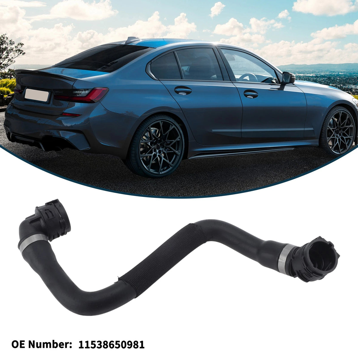Radiator Hose for BMW 230i Base 2.0L L4 (2022-2025)
